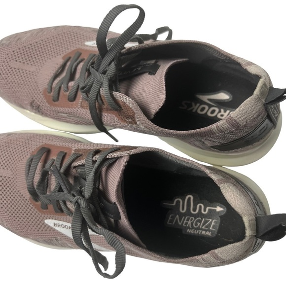 Brooks Levitate 4.0-Pink/Gray/White Size Athletic Shoes WUS 10.5 EUR 42.5 UK 8.5 - Picture 8 of 9